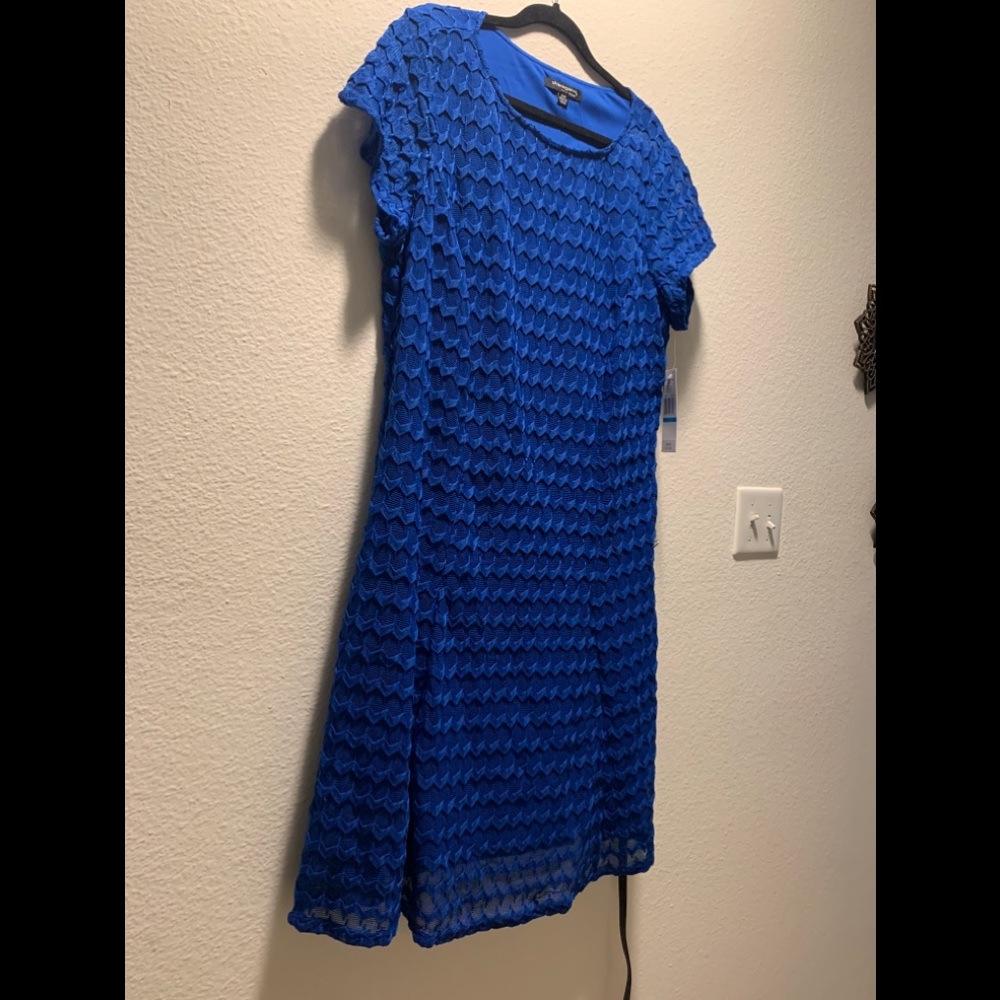 Sharagano Beautiful Blue Dress 20W